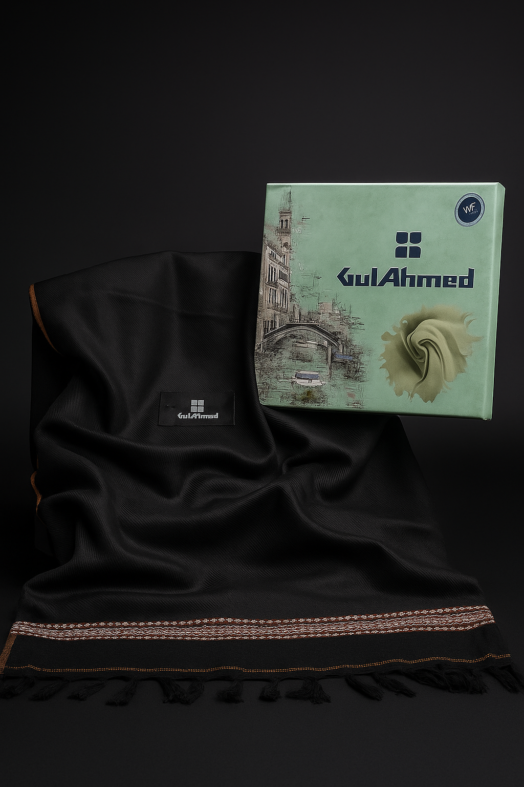 Gul Ahmed Wool Shawl