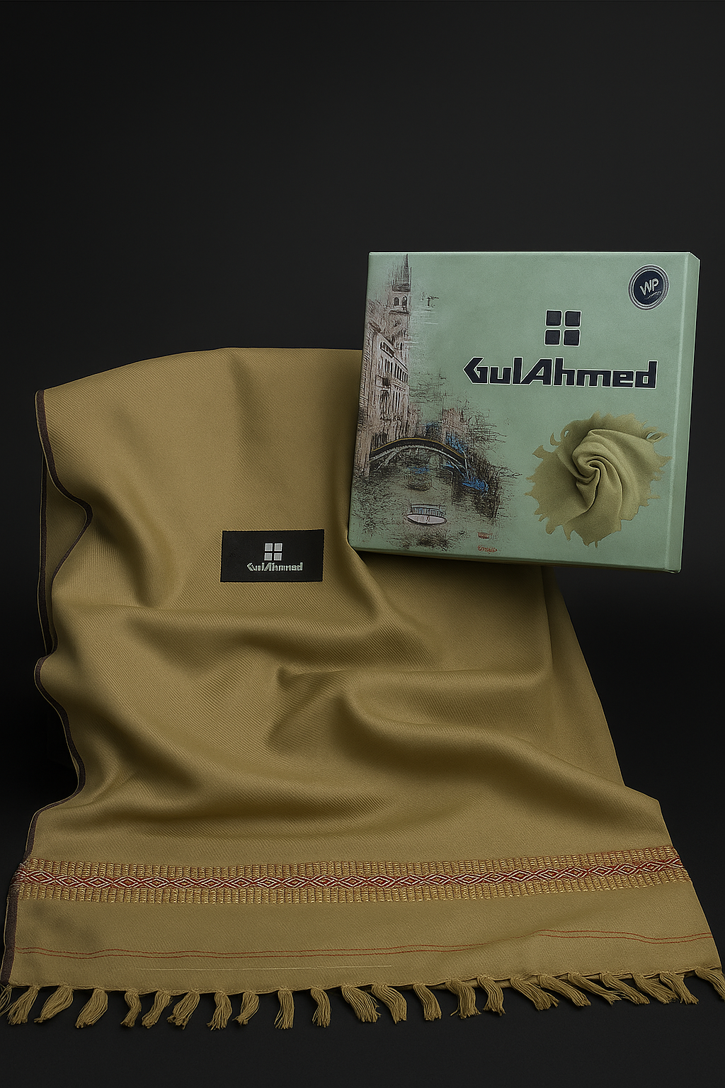 Gul Ahmed Wool Shawl