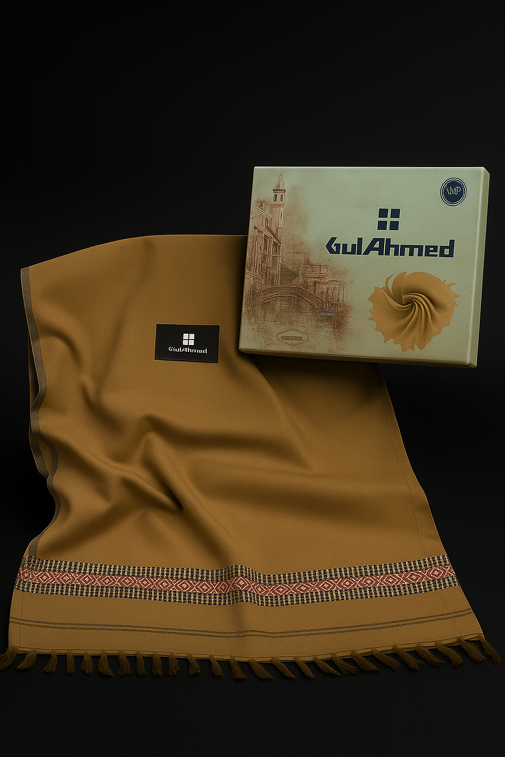 Gul Ahmed Wool Shawl