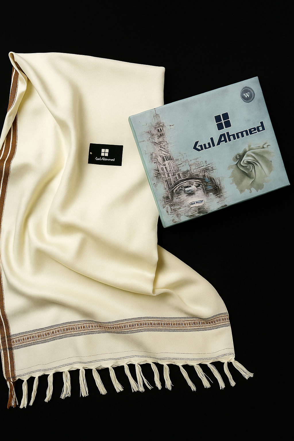 Gul Ahmed Wool Shawl