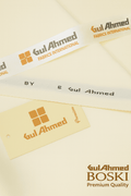 Gul Ahmed Boski UnStiched (Cream) - WCS